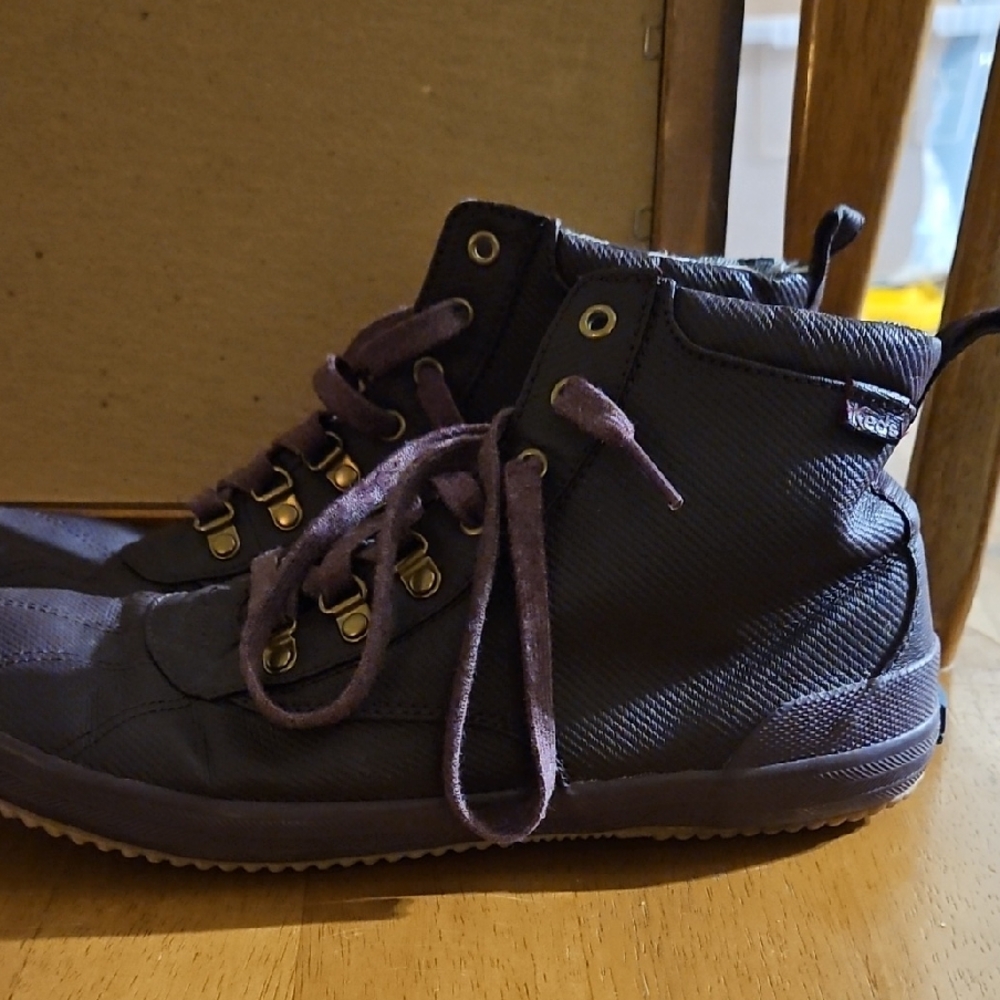 Keds Women's High-Top Sneakers - Dark Purple